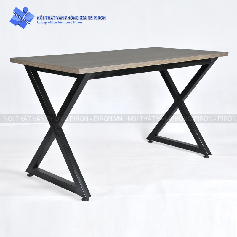 Bàn nhân viên chân sắt chữ X 1.2m BS5-3